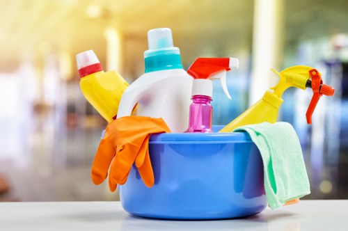 Professional house cleaning in a Stockwell living room