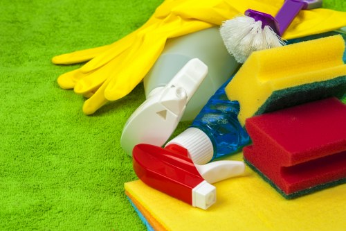 Team investigating a carpet cleaning complaint