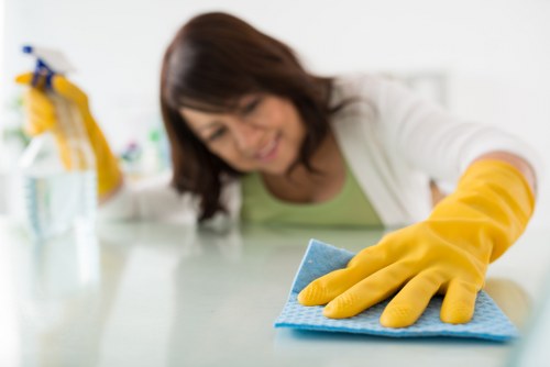 Deep cleaning process for a fabric sofa in Stockwell