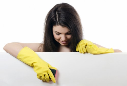 Commercial deep cleaning in a Stockwell office